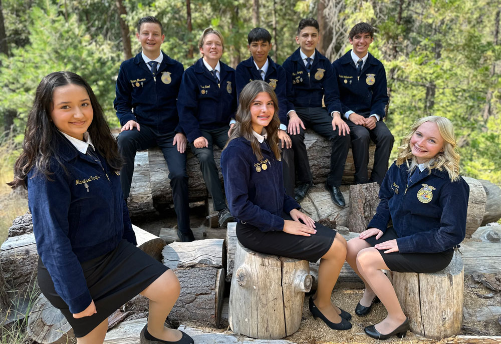 2024-2025 FFA Chapter Officer Team